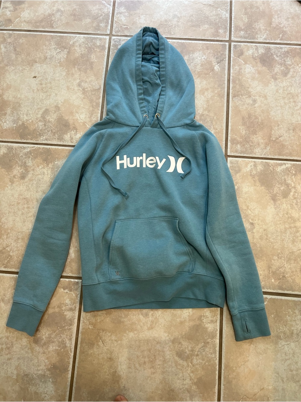 Hurley Teal Blue Women's Pullover Hoodie
